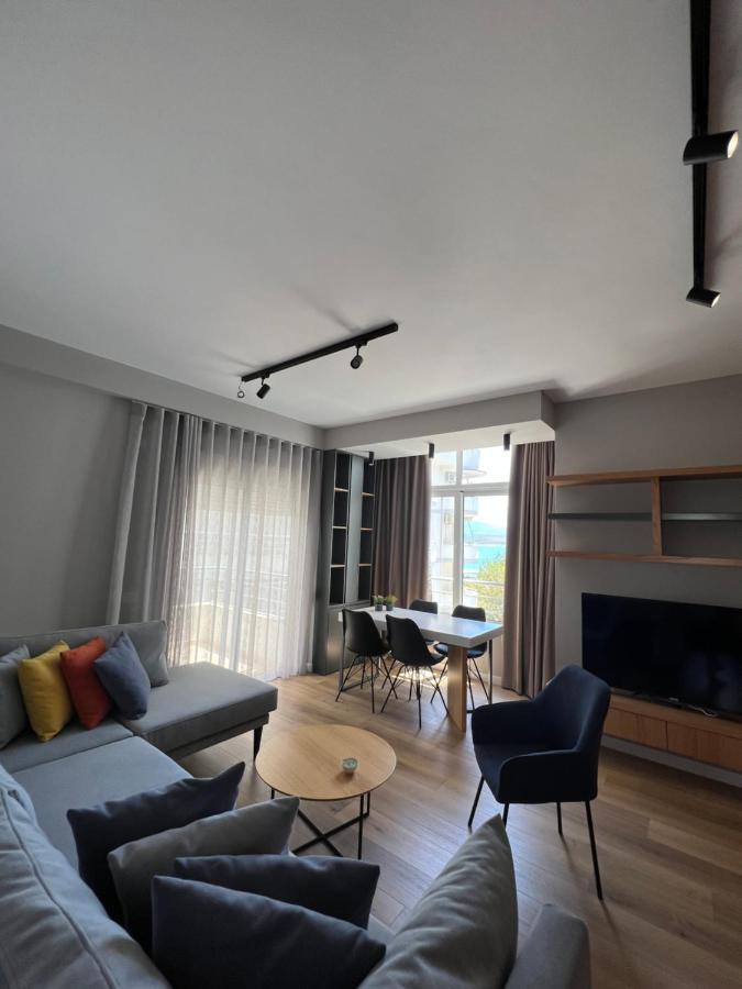 Coral Apartments Sarande Bagian luar foto